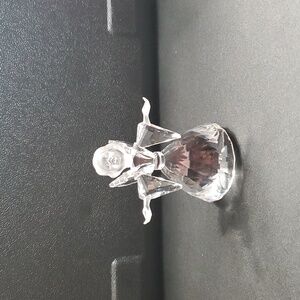 Swarovski Crystal Angel Figurine Cheerful Times No Box